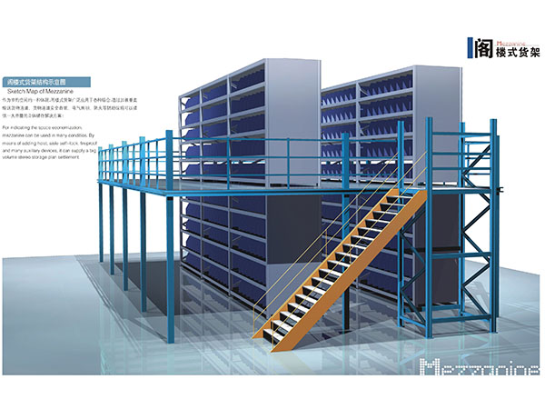 閣樓式貨架